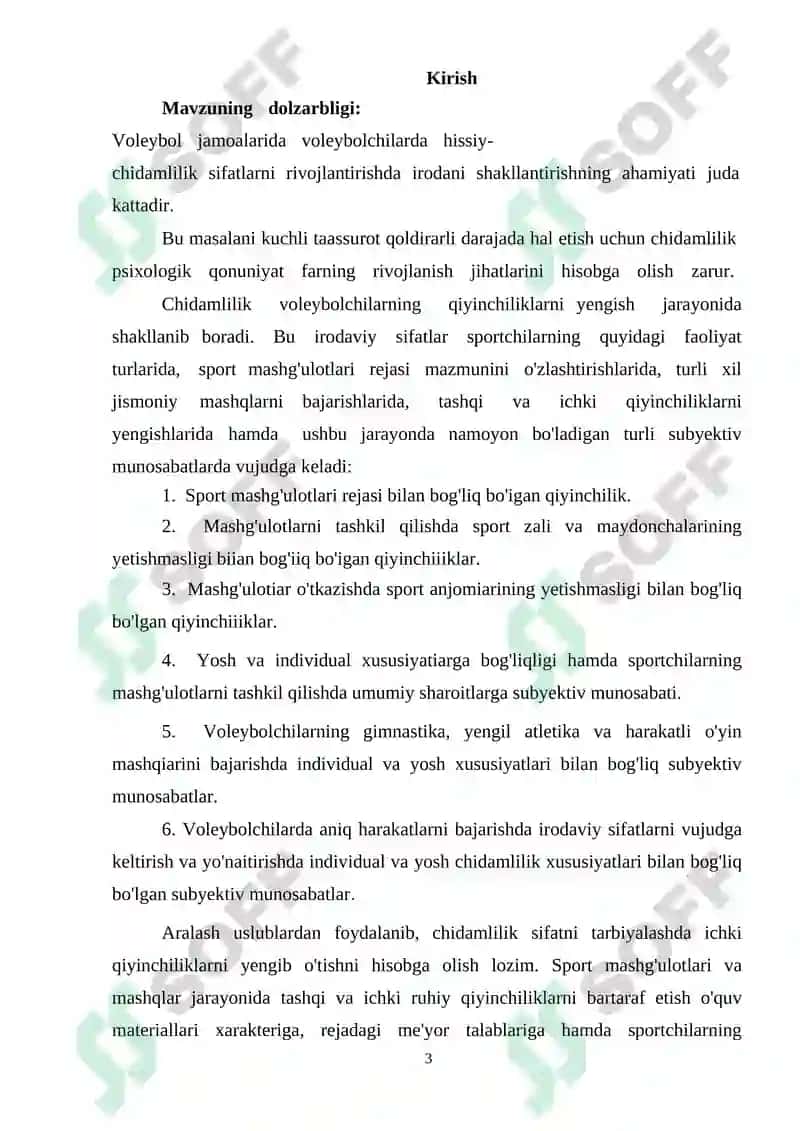 SPORT PSIXOLOGIYASINING VOLEYBOLCHILARGA TA’SIRI 3