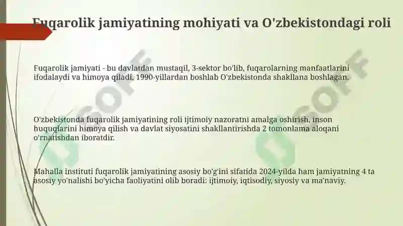 Fuqarolik Jamiyatining Shakllanishi va Asosiy Tamoyillari 3
