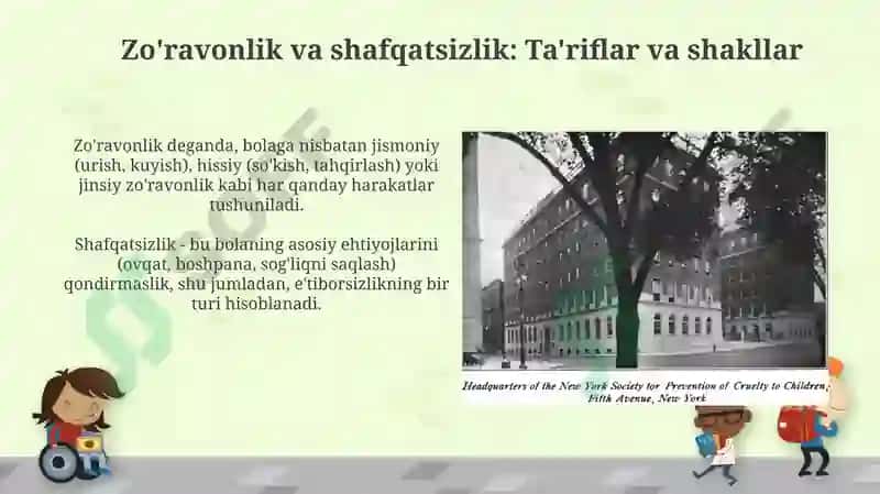 Bolalarni shafqatsizlikdan himoya qilish 3