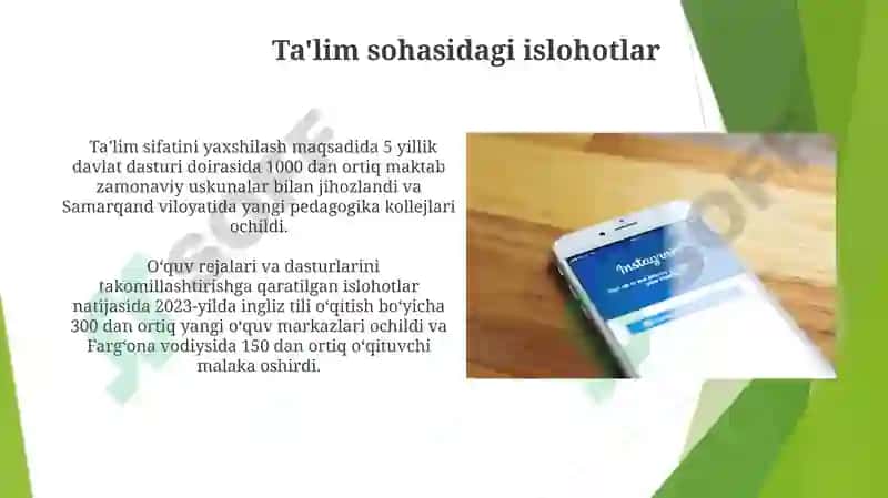 Ta'lim sohasidagi islohotlar 3