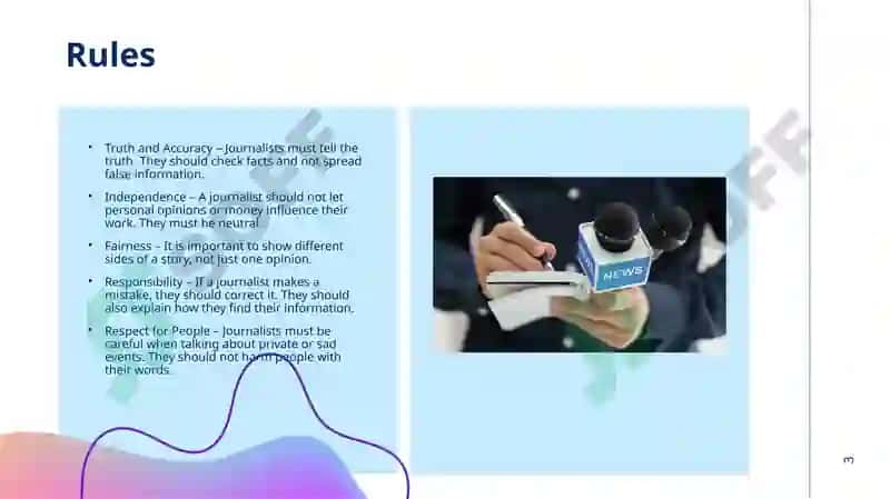 Journalism Ethics 3