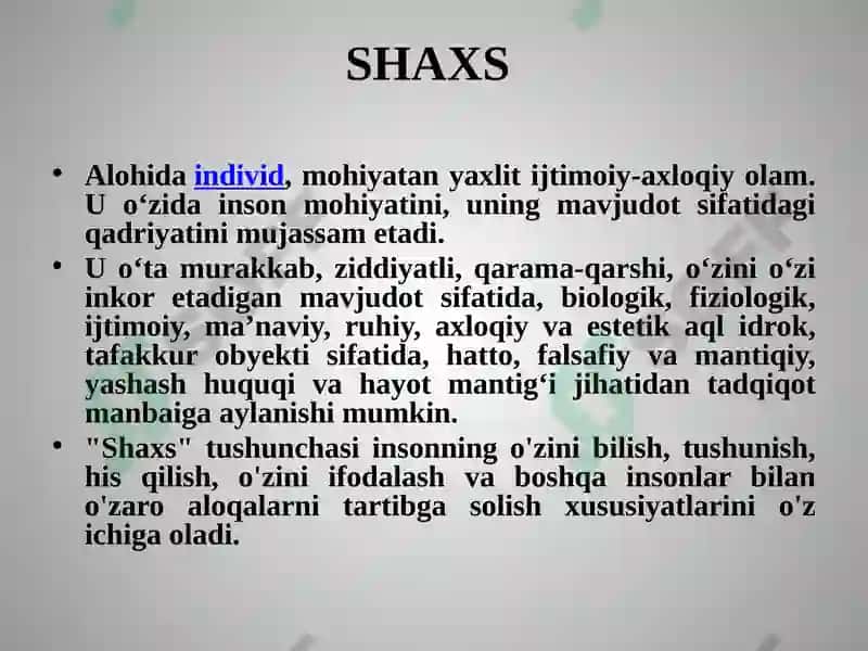 SHAXS 3