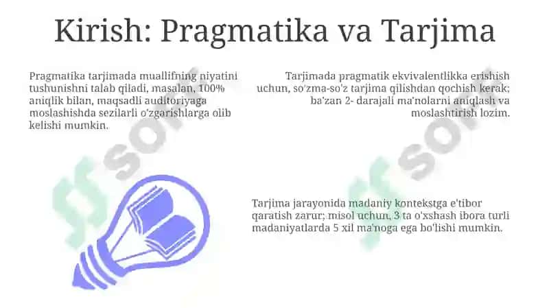 Tarjimaningpragmatikmasalalari 3