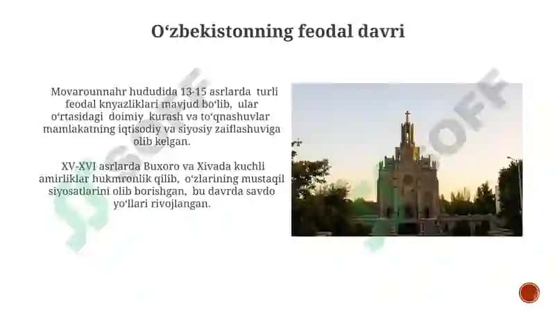 O'zbekiston tarixi 3