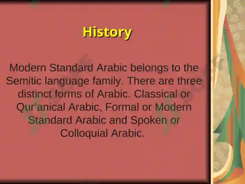 ARABIC 3