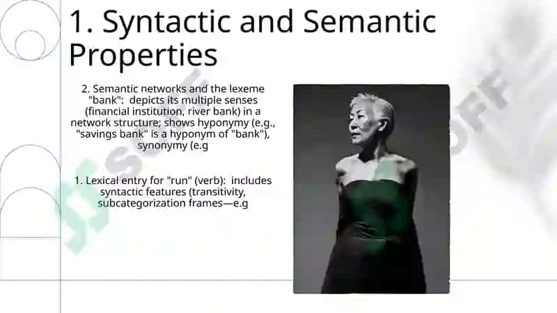 A lexeme and its integral lexicography representation 3