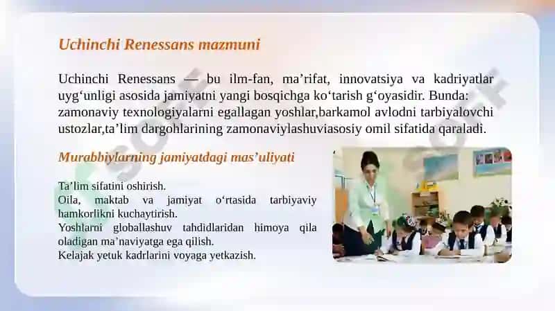 Uchinchi Renessans 3