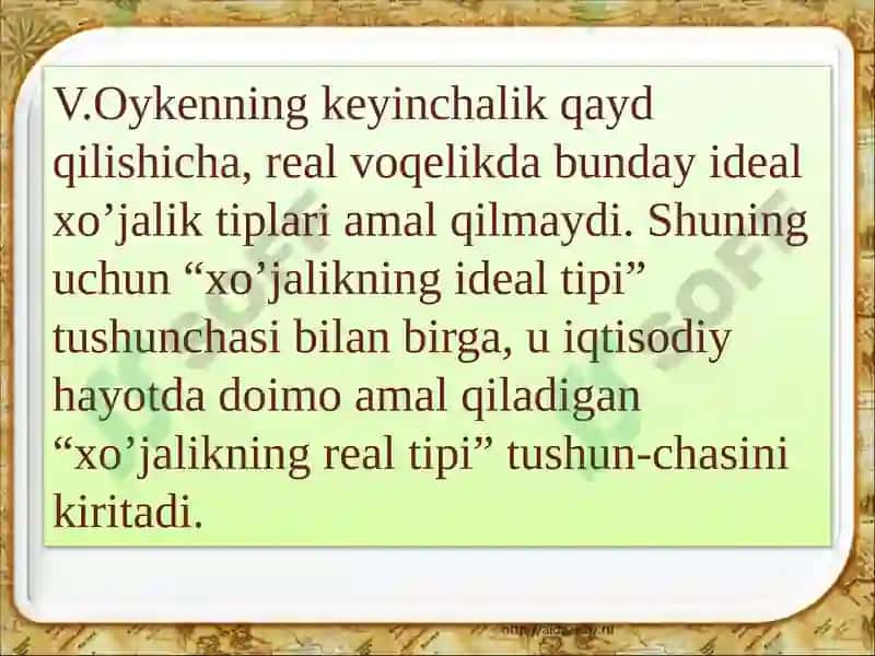 Milliy iqtisodiyot asoslari 3