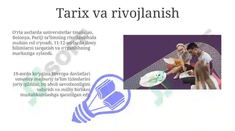 Yevropa mamlakatlarida ta'lim-tarbiya 3