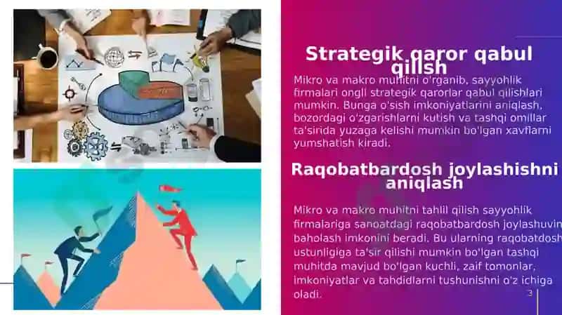 Turoperatorlarning turistik firmalarining mikro va makro muhitini o'rganish (2) 3