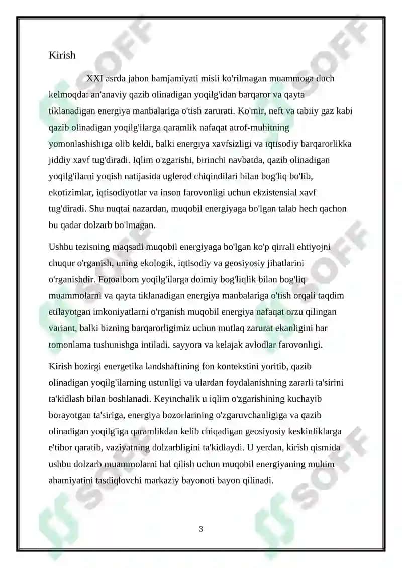 ALTERNATIV ENERGIYANING ZARURIYATI 3