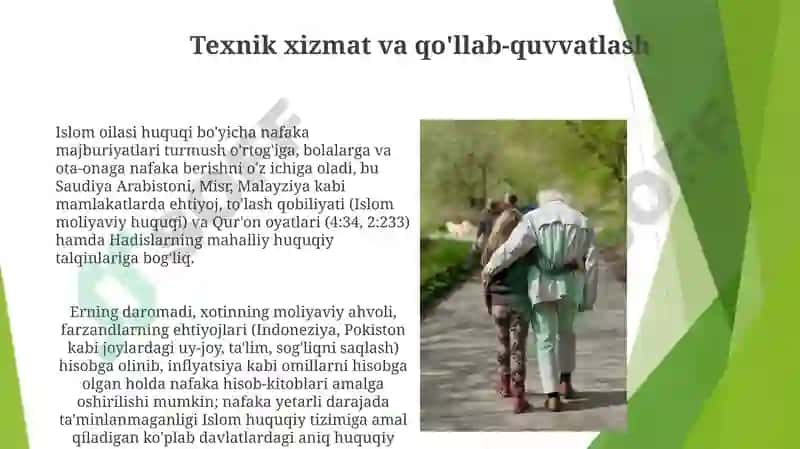 Islom huquqshunosligida oila nikoh taloq idda zihor tushunchalari 3