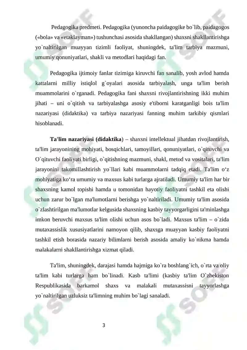 Pedagogika ijtimoiy fan sifatida 3