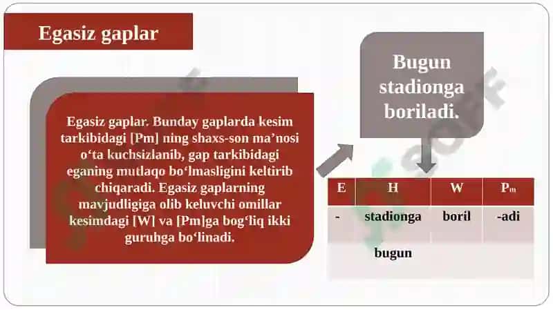 Egasiz gap turlari 3