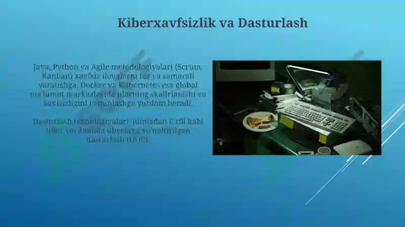 Dasturlash texnologiyasi va uning imkoniyatlari 3