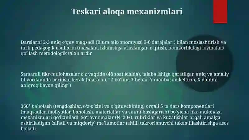 Metodik talablar 3