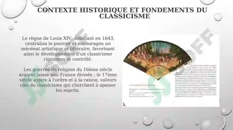 Lalittératuredu XVIIsiécle:Unâged'orfrançais 3