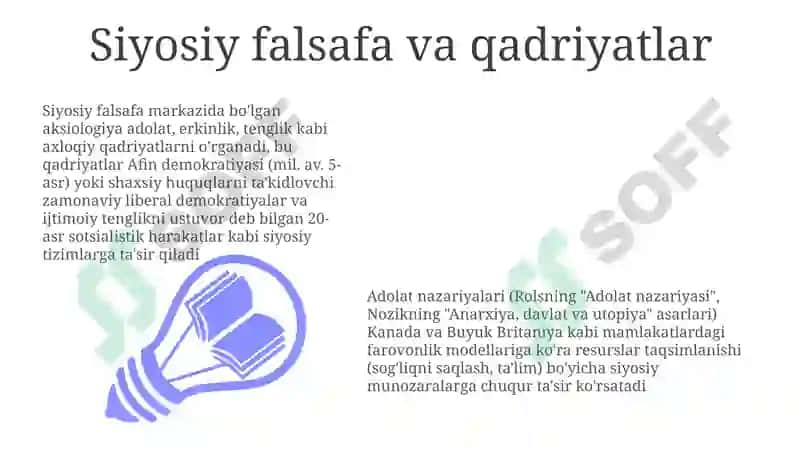 Qadriyatlar Falsafasi Aksiologiya 3