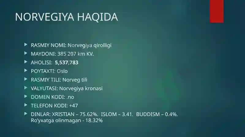 Norvegiya Qirolligi 3