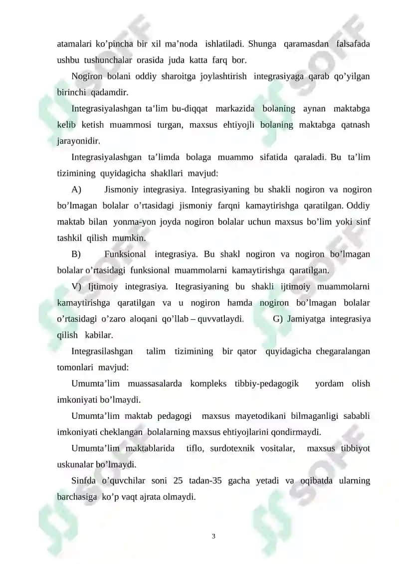 INKLYUZIV TA’LIM KURSI 3