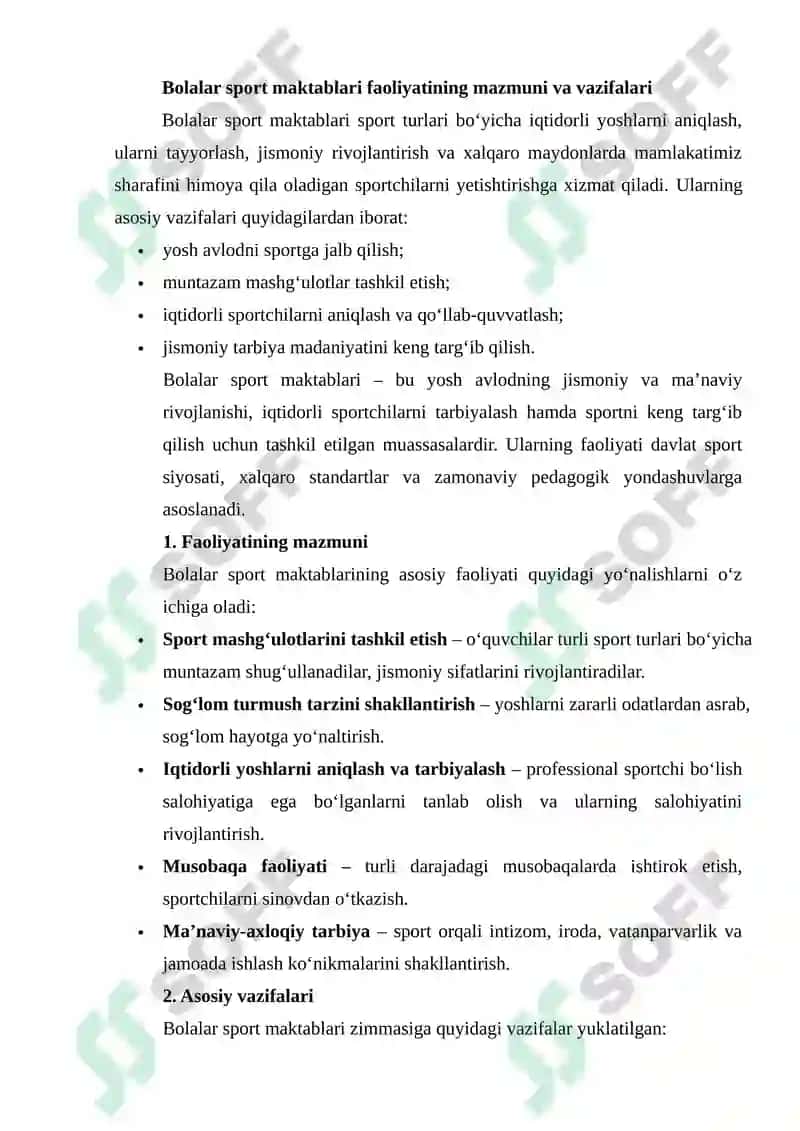Bolalar Sport Maktabining Boshqaruv Tahlili 3