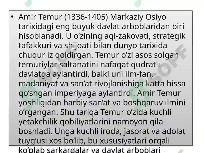 Amir Temur 3