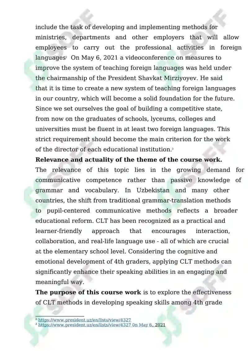 Theoretical Background of CLT and Speaking Skills 3