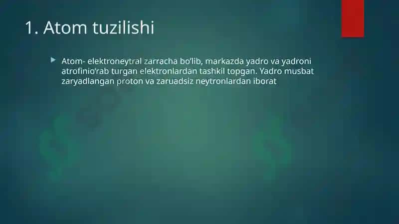Atomtuzilishi 3