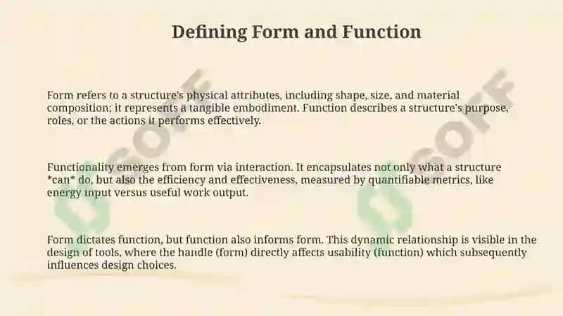Form and Function 3