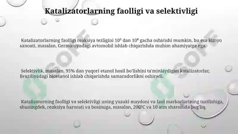 Katalizatorlar 3
