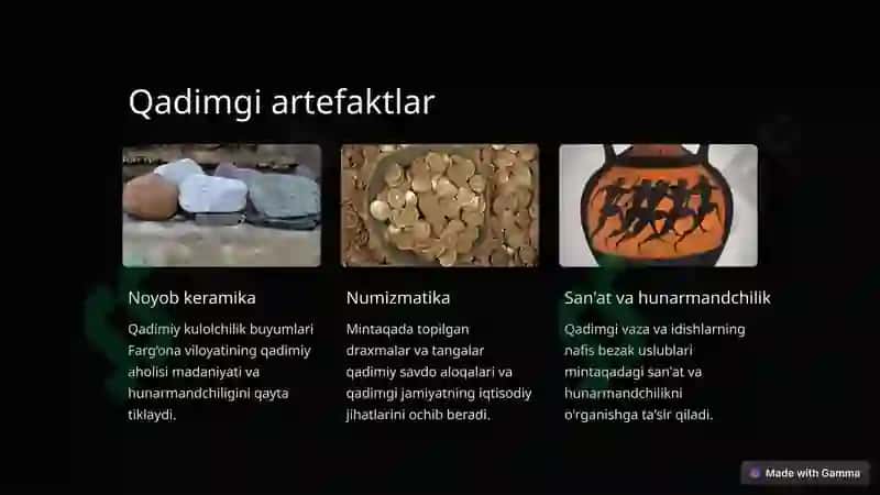 Farg'ona viloyati arxeologik va mamoriy obidalari 3