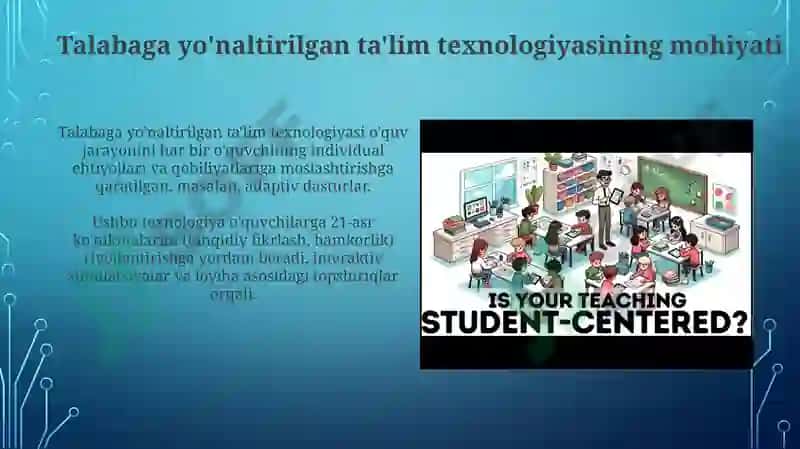 Talimning shaxsga yunaltirilgan texnalogiyasi 3