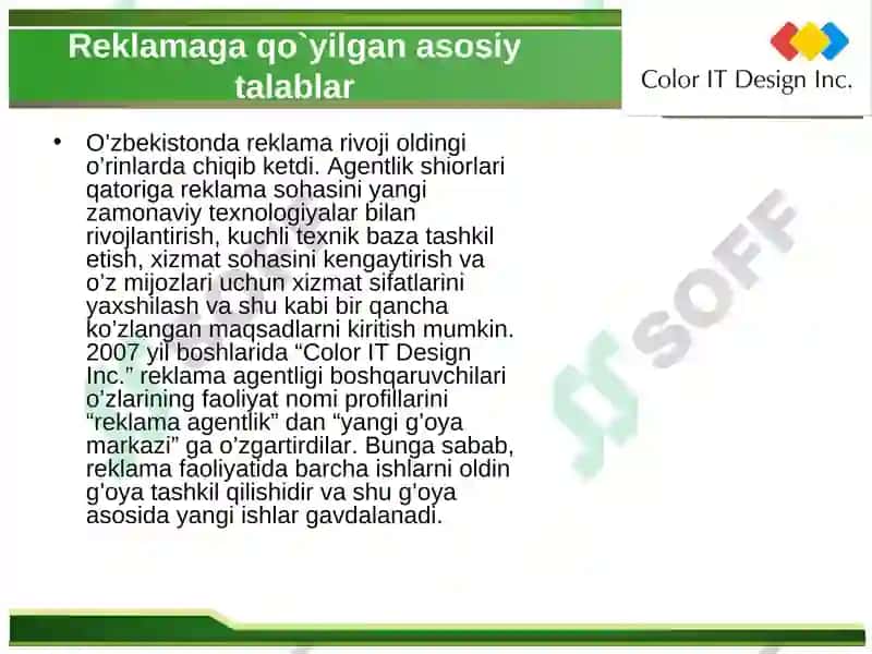 O'zbekiston reklama rivoji o'rinlardachiqib ketdi 3