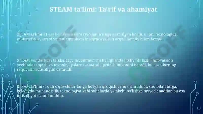 STEAM ta'limi 3