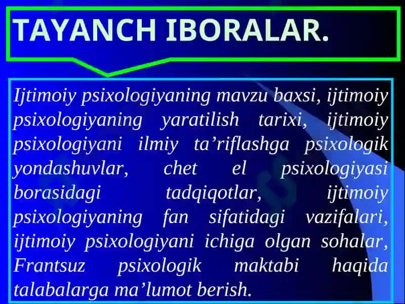 IJTIMOIY PSIXOLOGIYANING PREDMETI 3