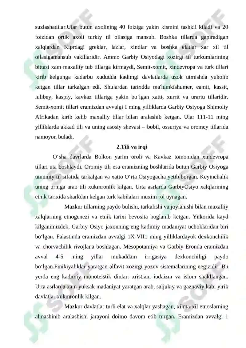 Ikki ming yillikda oldi osiyo 3
