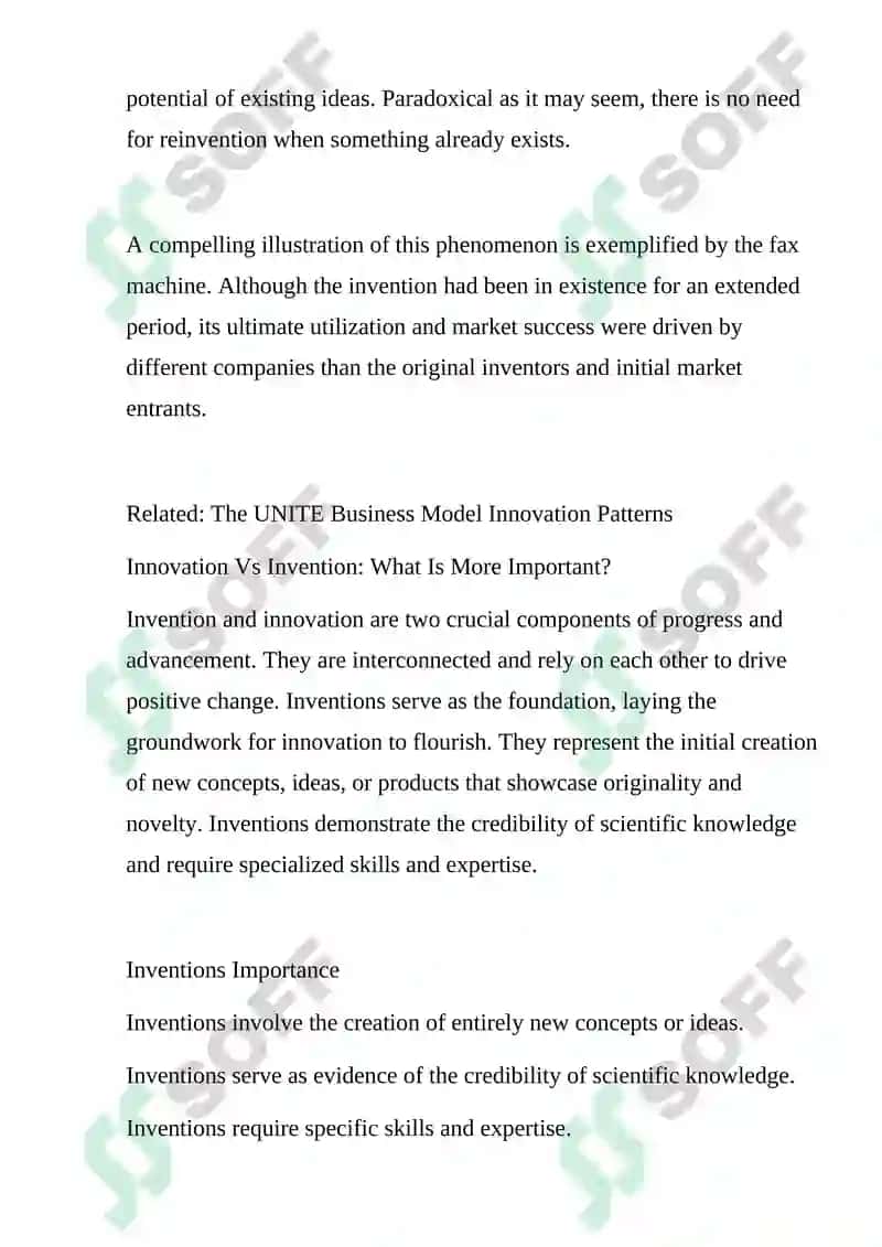 How to Create Innovation 3