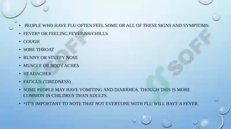 Influenza (Flu) Treatment 3