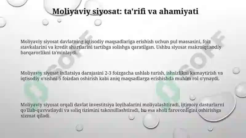 Moliyaviy nazorat 3