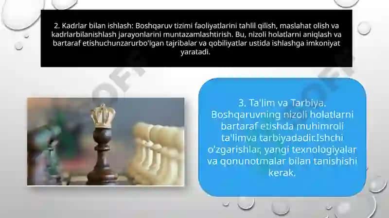 Nizolarni boshqarish 3