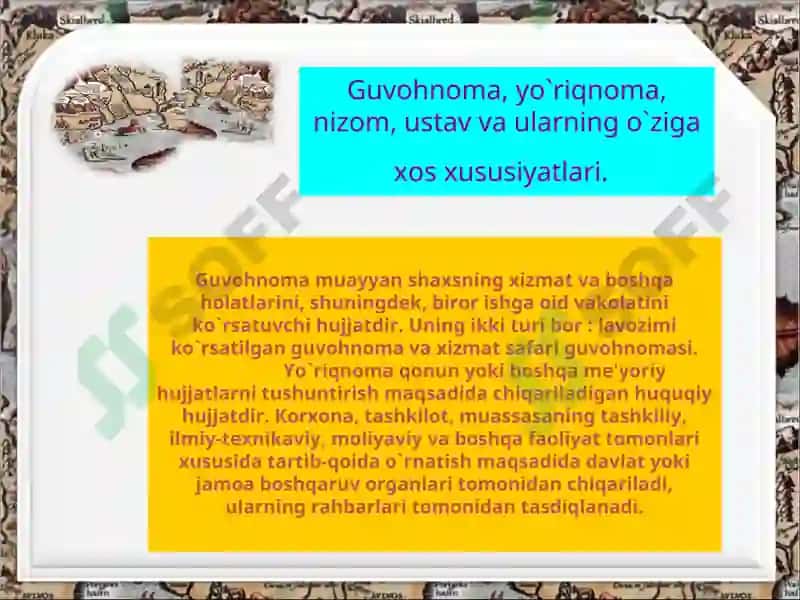 Tashkiliy hujjatlar 3