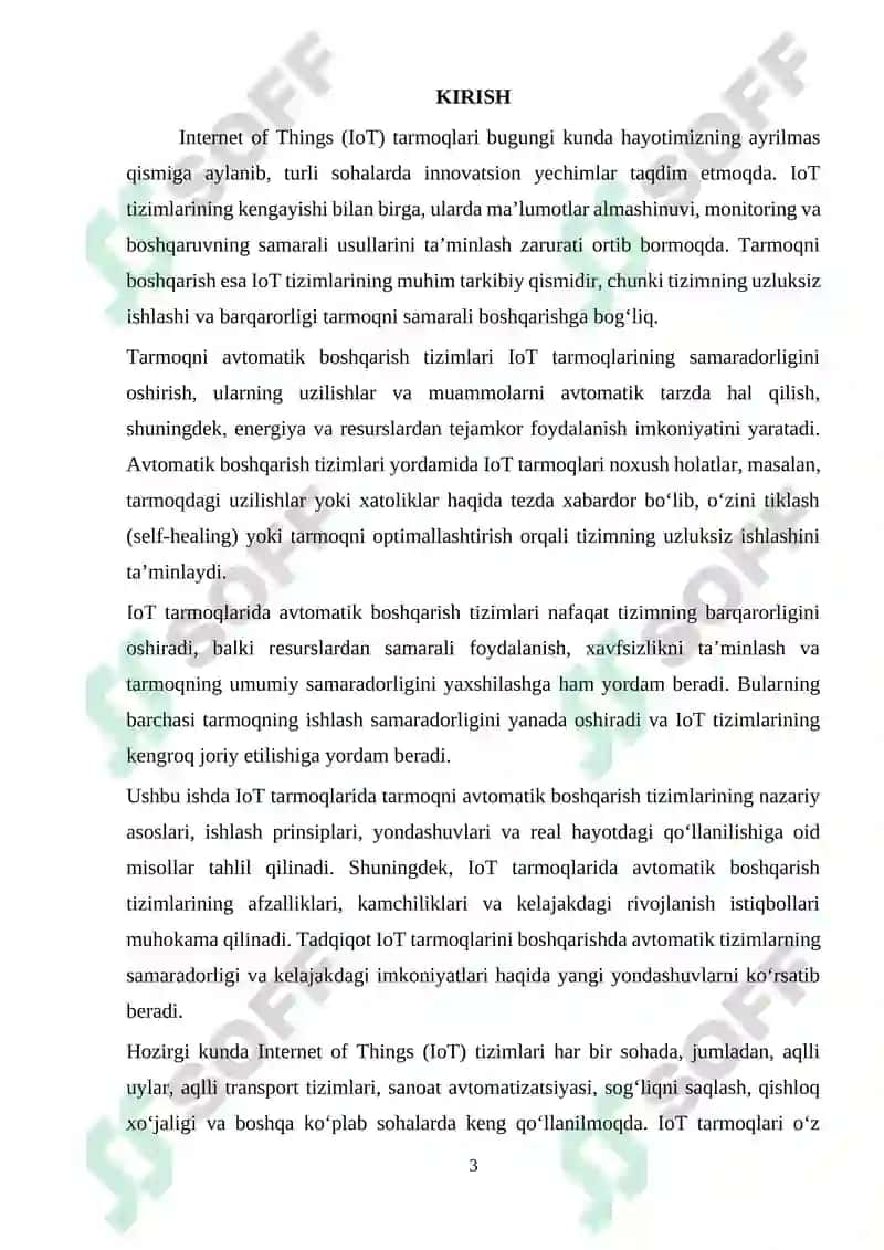 IoT tarmoqlarida tarmoqni avtomatik boshqarish tizimlari 3