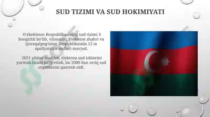 Zamonaviy Oʻzbekiston huquq sistemasi 3