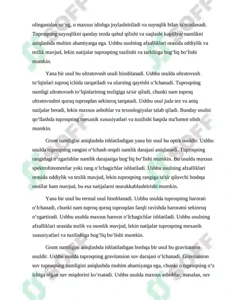 Grunt Namligini Aniqlash Uchun Qanday Asbob, Jihoz va Ashyolar Kerak 3