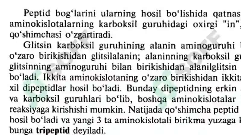 Oqsillarning tuzilish 3