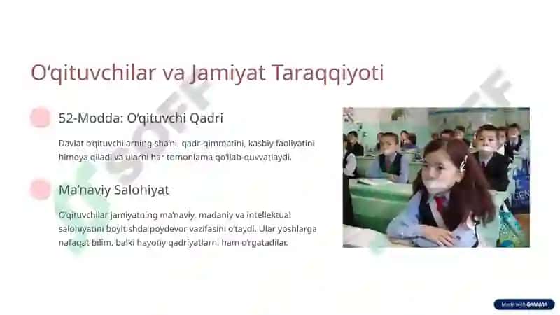 Konstitutsiya va Baxtiyor Jamiyat: Ta’lim va Tarbiya Asoslari 3