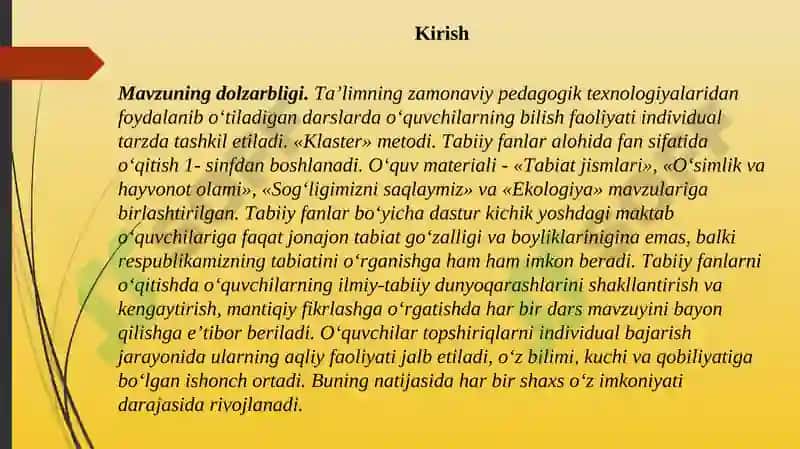 Tabiiy fanlarni o'qitishda namoyish tajribalar, ularni o'tkazish metodikasi 3