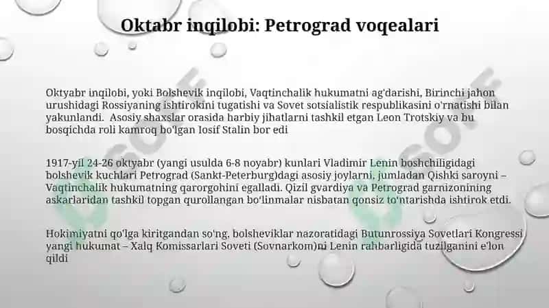 Oktabr inqilobi 3