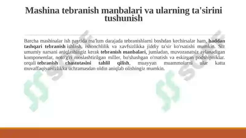 Tebranish nazorati 3