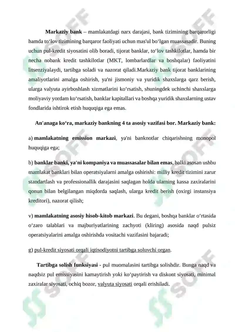 Yevro’pa markaziy banki va uning faoliyat xususiyatlari 3